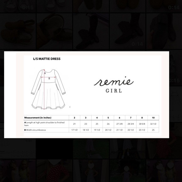 Remis girl dress size 6 - Picture 5 of 6